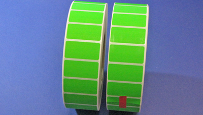 Green Fluorescent Thermal Labels ProfessionalLabel.com